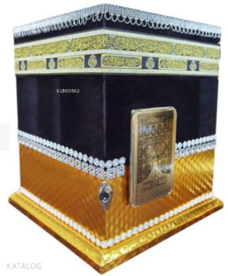 2 Kademeli Kabe Hafız Boy Kutulu Kuran-ı Kerim(kod391TGOLD) - 1
