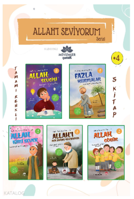 Allahı Seviyorum Serisi (5 Kitap) - 1