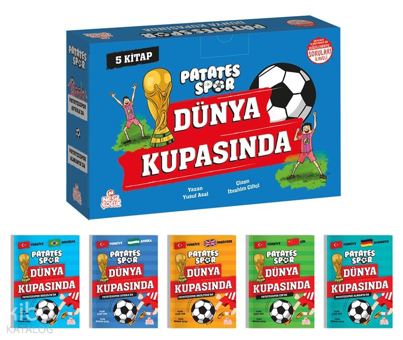 Patatesspor Dünya Kupasında(5 Kitap+Soru Kitapçığı) - 1